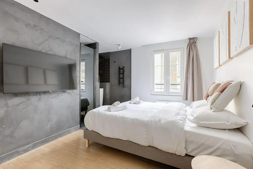 아파트 Mykeypers - Luxury Design Flat 2br/6p - Rue De Charonne ! 파리